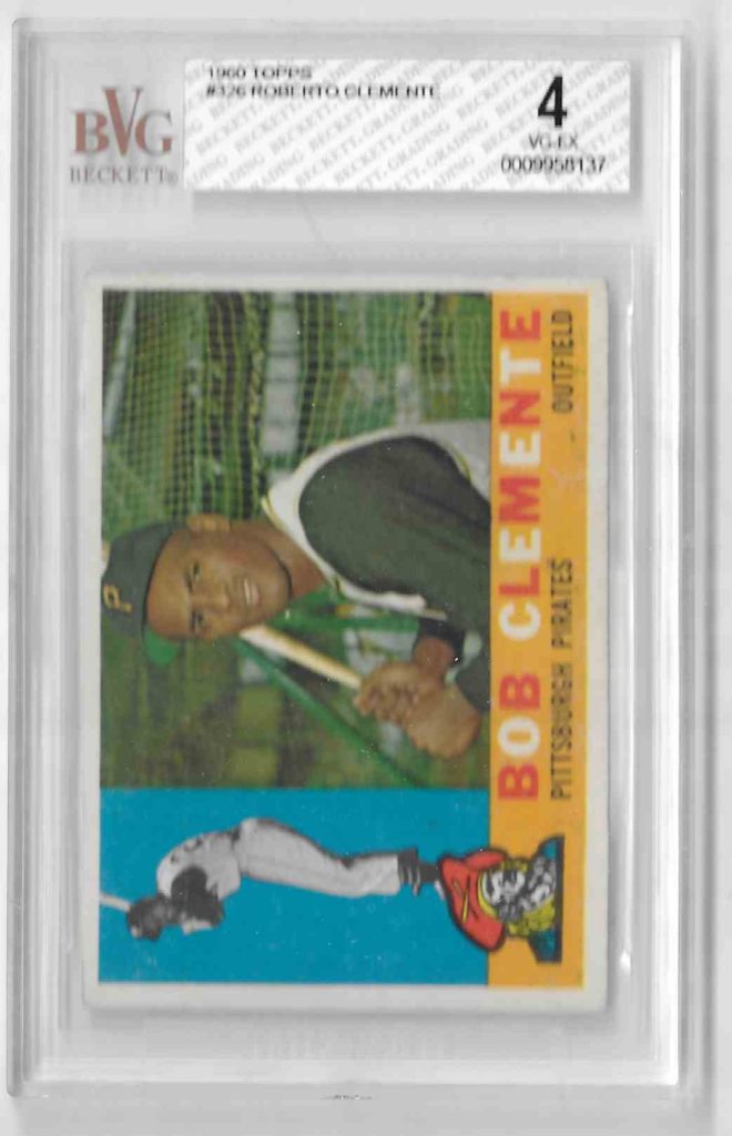 1960 Topps 326 Roberto Clemente